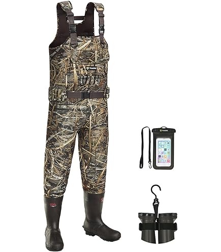 TIDEWE Chest Waders, Hunting Waders for Men Next Camo Evos with