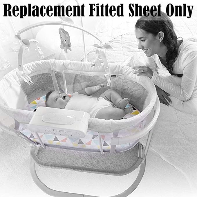 soothing motions bassinet sheets