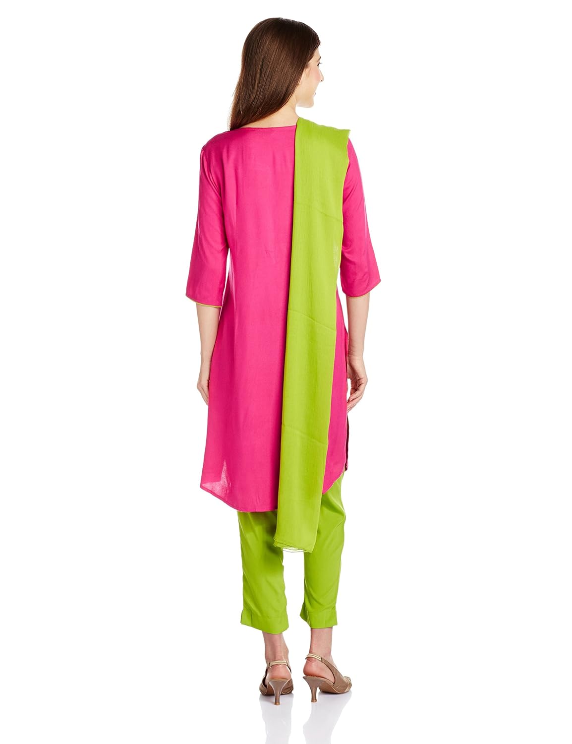 aurelia women's straight salwar suit