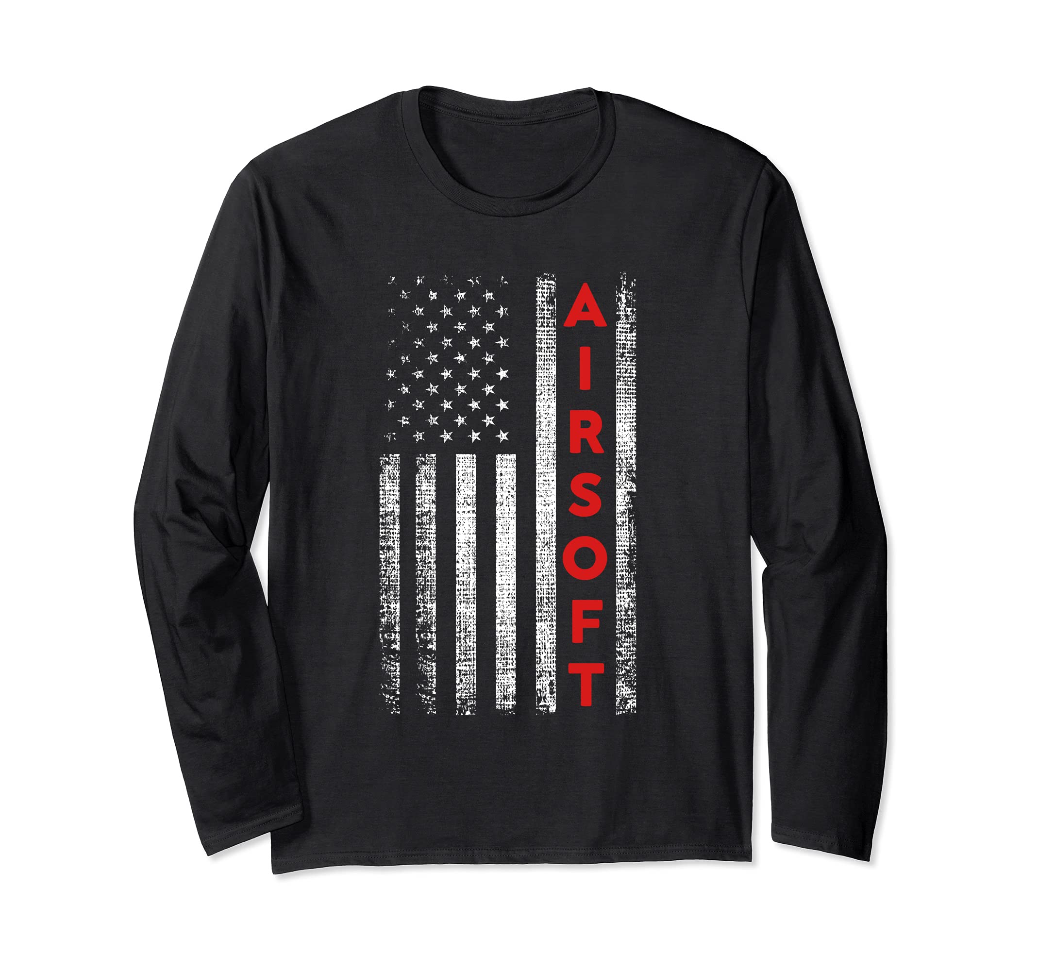 Airsoft Patriotic - Airsofter - Arisofting Long Sleeve T-Shirt