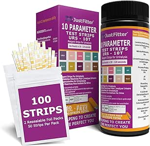 UTI Urine Test Strips. Urinary Tract Infection Strip. Simple, Fast