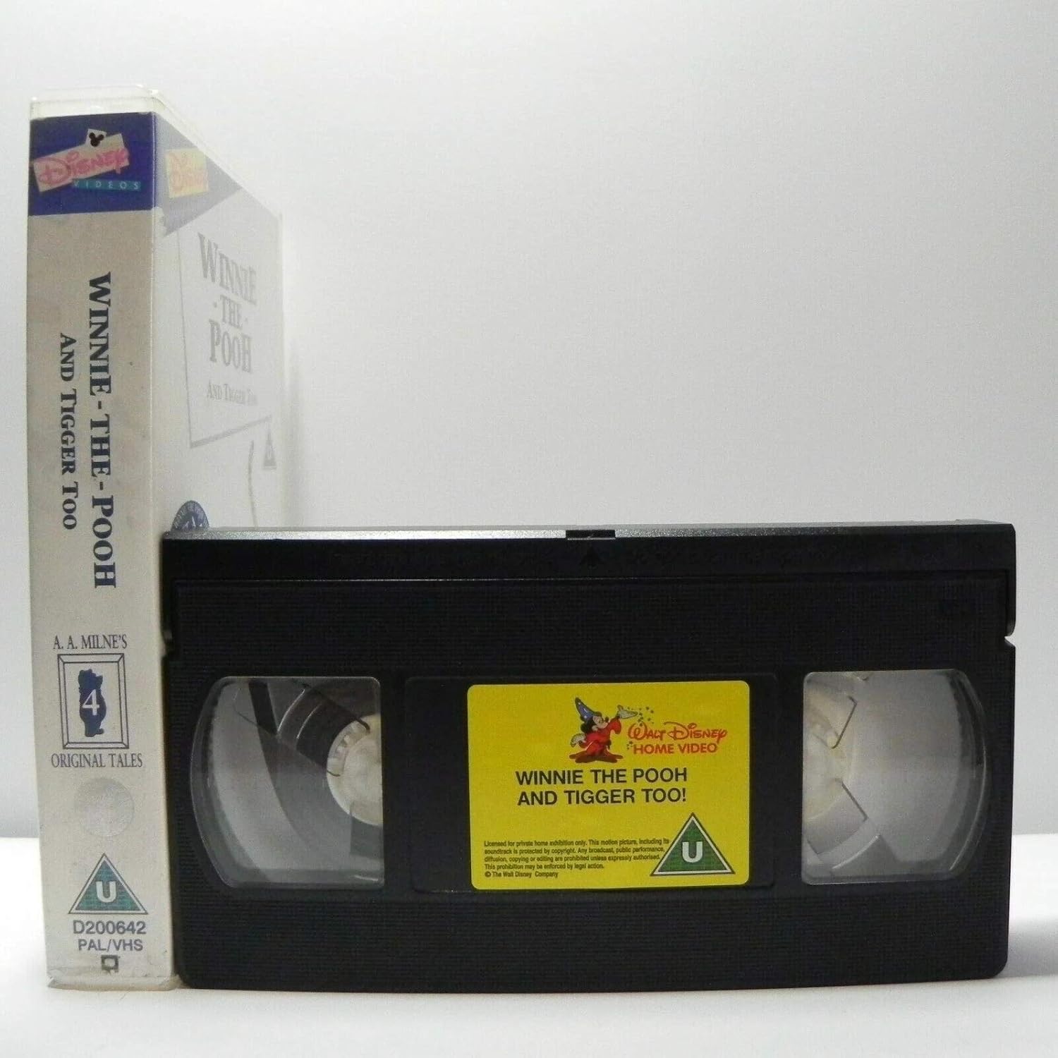 Winnie the Pooh-Tigger Too [Reino Unido] [VHS]: Amazon.es: Cine y Series TV