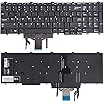 SUNMALL Replacement Keyboard with Backlit and Trackpoint Compatible with Dell Latitude E5550 E5570 E5580 E5590 E5591 5550 5570 5580 5590 5591,Precision 3510 3520 7510 7520 7710 7720