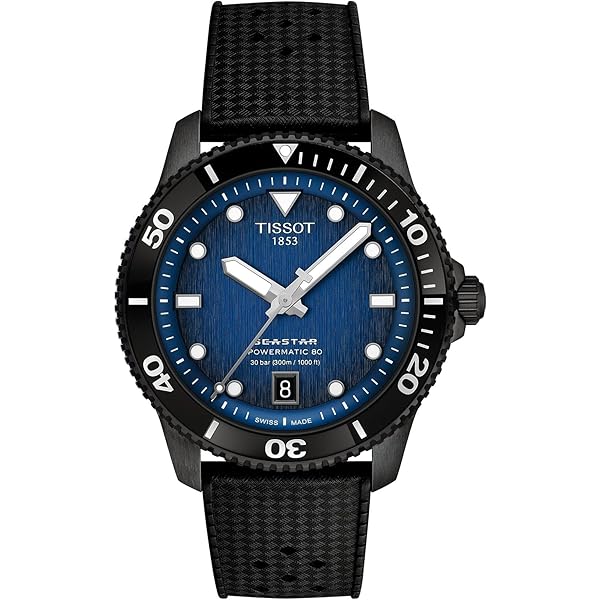 Amazon.com: Tissot Seastar 1000 Quartz 40mm Black for Men