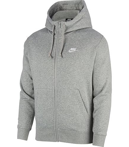 nike club fleece full zip