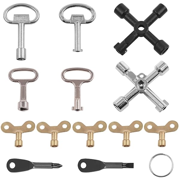 GuatemalaDigital.com: Cimeton 12Pcs Multi Functional Utility Tool Key ...