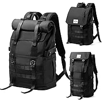 Amazon.com: MOYYI Rolltop Backpack for Men Flap Rucksack