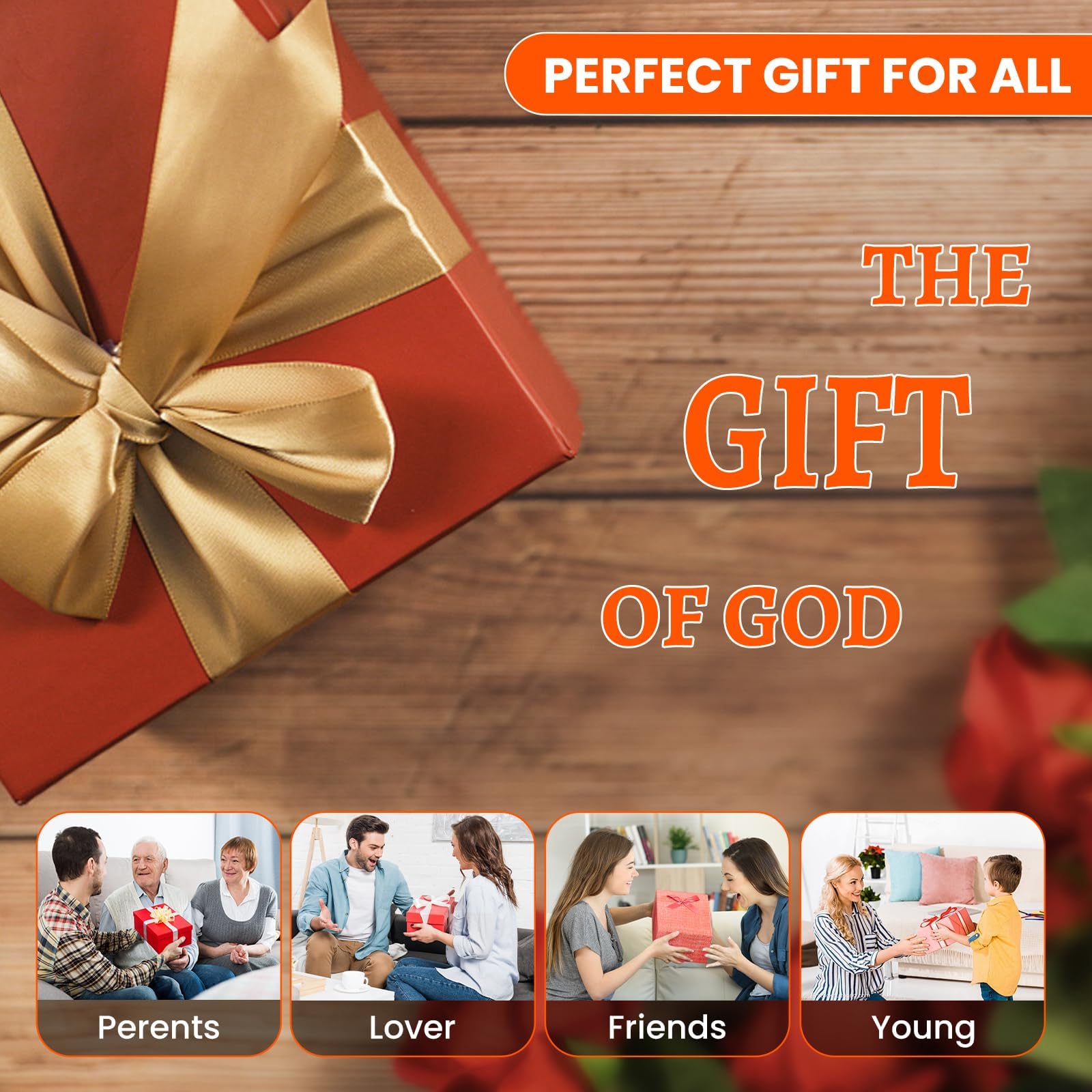 AMZPONY® Cordless Neck Massager for Pain Relief Deep Tissue, Rechargeable Shiatsu Neck and Back Massager with Heat Kneading Shoulder Massage for Body Muscle Pain Relief,Gifts for Dad Mom Friends