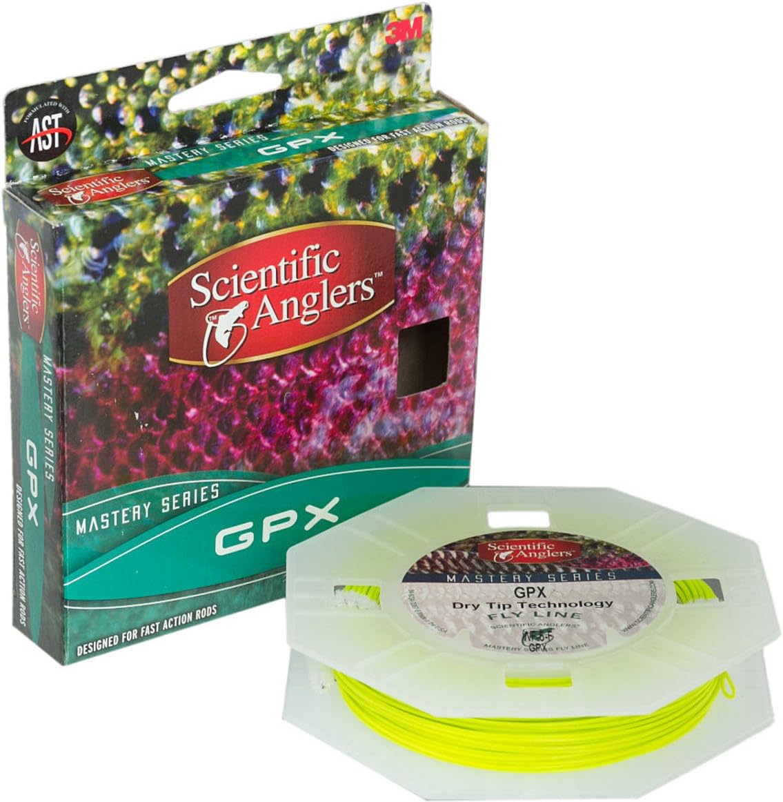 MASTERY GPX WITH LOOPS - CHARTREUSE/WILLOW TIP WF- 4-F