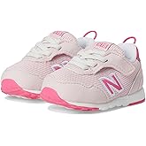 New Balance Kid's 515 V1 New-B Hook & Loop Sneaker, Rose Sugar/Dragon Berry, 3 XW Infant