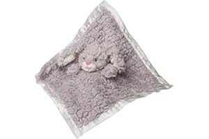 Mary Meyer Putty Nursery Stuffed Animal Security Blanket, 13 x 13-Inches, Grey Shadow Bunny