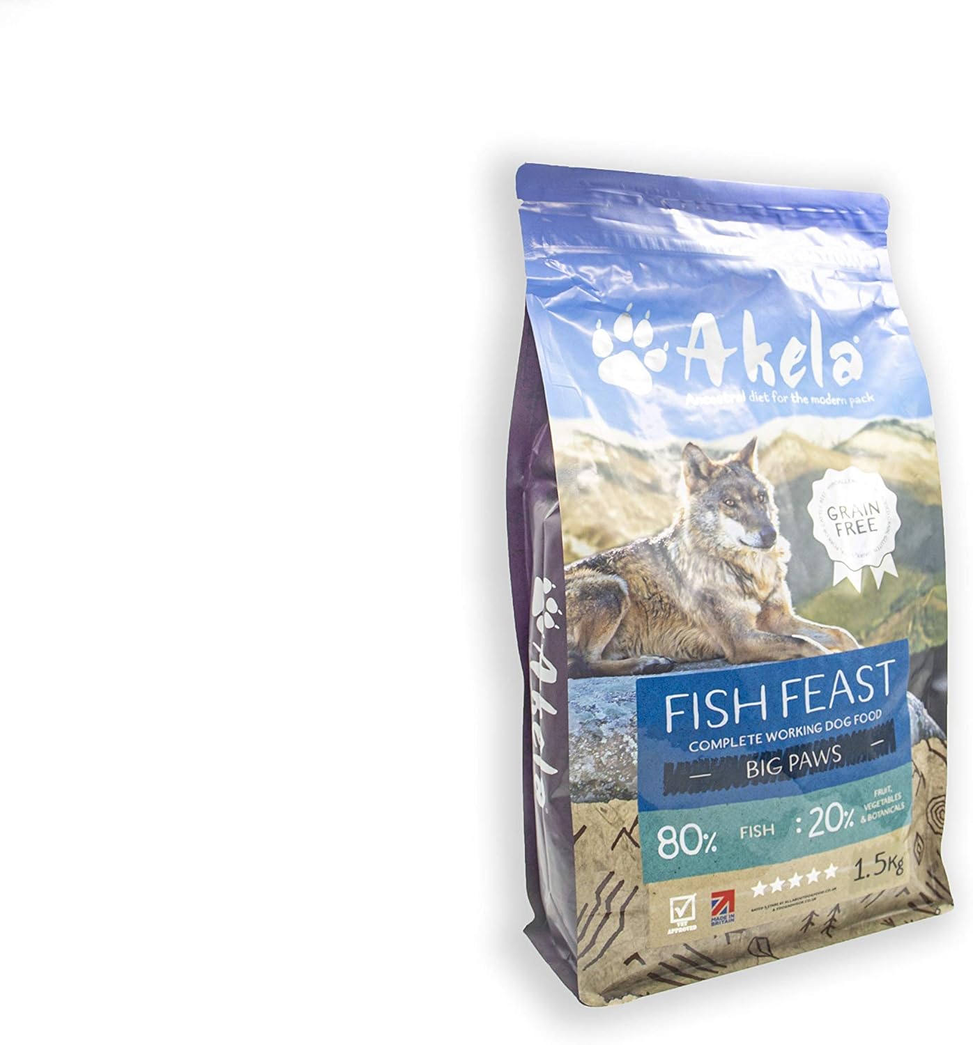 working dog food vat free