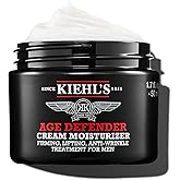 Kiehl's Age Defender Face Cream Moisturizer, Firming & Lifting Anti-Aging Treatment for Men, Gently Exfoliates, Minimizes Look of Fine Lines and Wrinkles, with Capryloyl Salicylic Acid & Caffeine