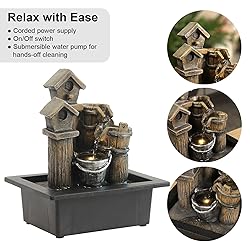 Small Indoor Relaxation Tabletop Fountain and