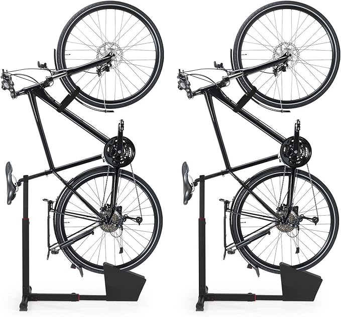 easymaxx vertical bike stand