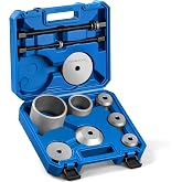 YSSNIUTOOL Bushing Press Kit Compatible with Volkswagen Audi Special Chassis Lining disassembly Tool, Rear axle Lower Support Swing arm Iron Sleeve Rubber Sleeve Replacement Tool