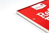 Silvine 160 Page A5 Refill Pad Head Bound 2 Hole Punched Ruled 8mm view 5