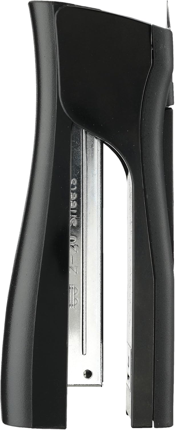 Bostitch Dynamo Stand-Up Stapler with Integrated Staple Remover and Staple Storage (B696-BLK) : Desk Staplers : Office Products