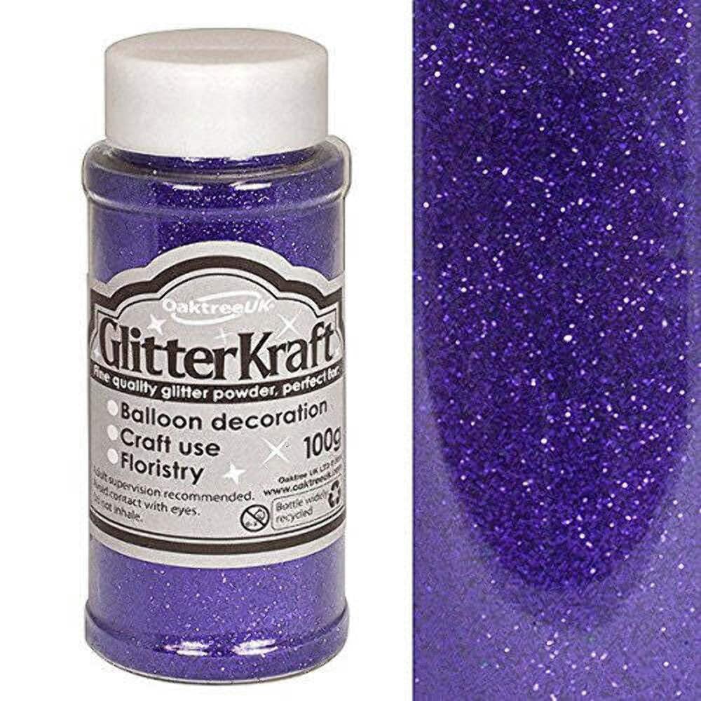 ELEGANZA Fine Quality Glitter, Purple, 3 x 3 x 9 cm