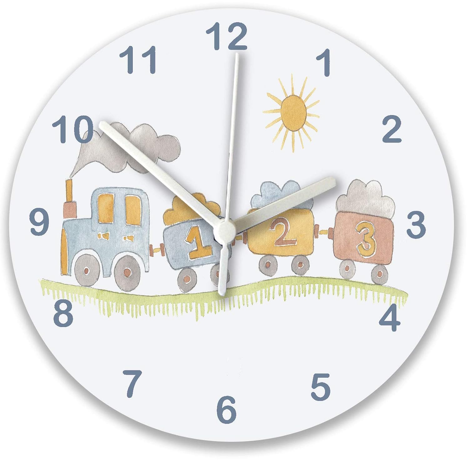 personalised kids clock