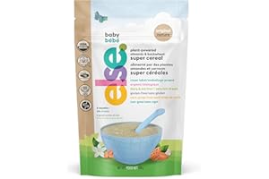 Else Baby Cereal Stage 2 - Almond & Buckwheat Cereal - Plant Based Cereal, Baby Food for 6 Months+ - Balanced, Made w/Real Wh