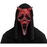 Rhinestone Devil Ghost Face Adult Mask | Scary Masks