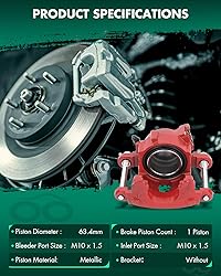 SCITOO Front Right Brake Caliper Without Bracket