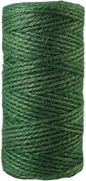 328 Fuss Natur Juteschnur 2mm Bindfaden Jute Garn Kordel Garten Buromaterial Basteln Hakeln Weihnachten Geschenk Partyzubehor Diy Dekoration Grun Amazon De Burobedarf Schreibwaren