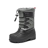 DREAM PAIRS Boys Girls Snow Boots Waterproof