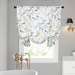 Leeva Tie-Up Balloon Window Shades for Living