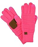 C.C Unisex Cable Knit Winter Warm Anti-Slip