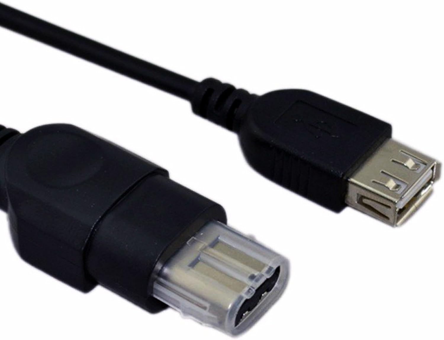 Mcbazel PC Female USB to Xbox Converter Adapter Cable Cord for Original Xbox Console, black, 70cm - Image 4
