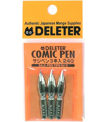 Portapenne Deleter Per Pennini Manga – Adatto A G-Pen, Maru-Pen, Saji-Pen (Import Giappone)