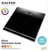 Salter 9205 BK3R Digital Bathroom Scale Large Display Black view 3
