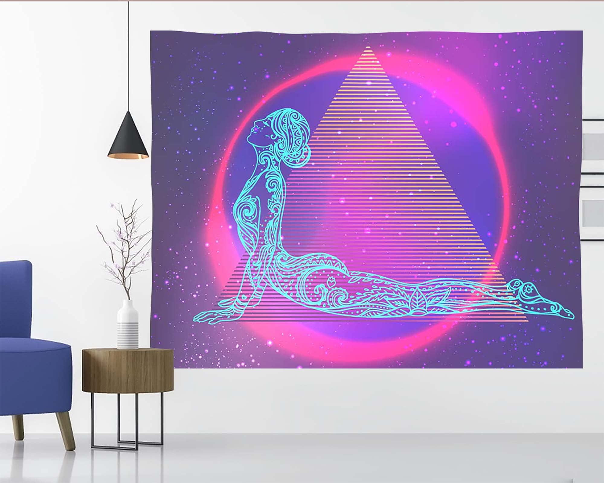 Butterfly Mandala Wall Tapestry Butterfly Black And White Mandala