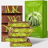 Dubai Chocolate Bar Pistachio I Viral Chocolate Bar with Pistachio Cream and Kataifi, 7.05 oz (200gr) Packaging may vary