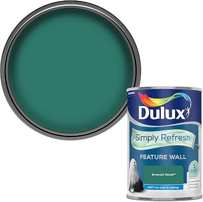 Dulux Simply Refresh Emerald Glade Matt Emulsion Paint 1.25L