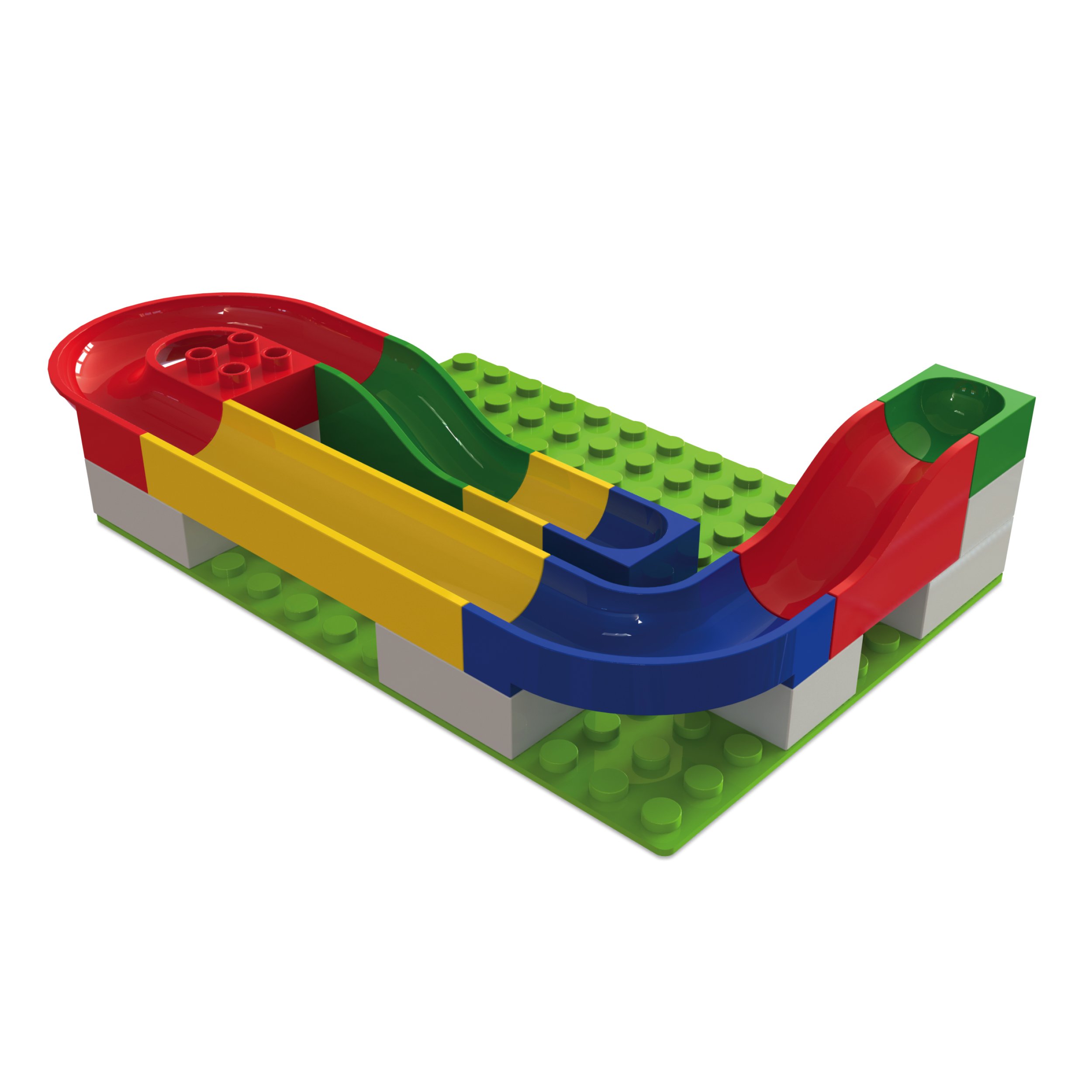 HUBELINO Marble Run 106Piece Basic Building Box the Original! Made