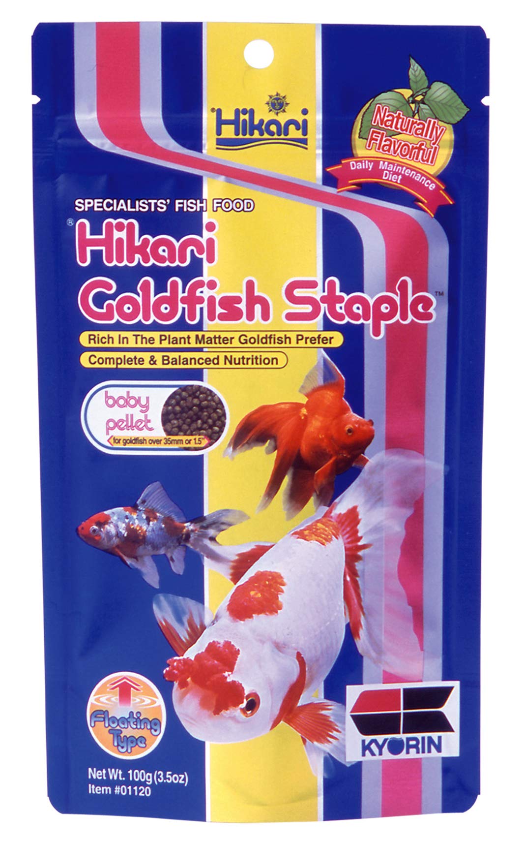 Hikari Staple Baby Pellet Fish Food 3.5oz