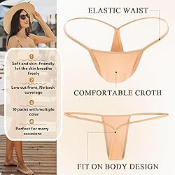 HEROPIE G-string Thongs for Women Seamless Thong