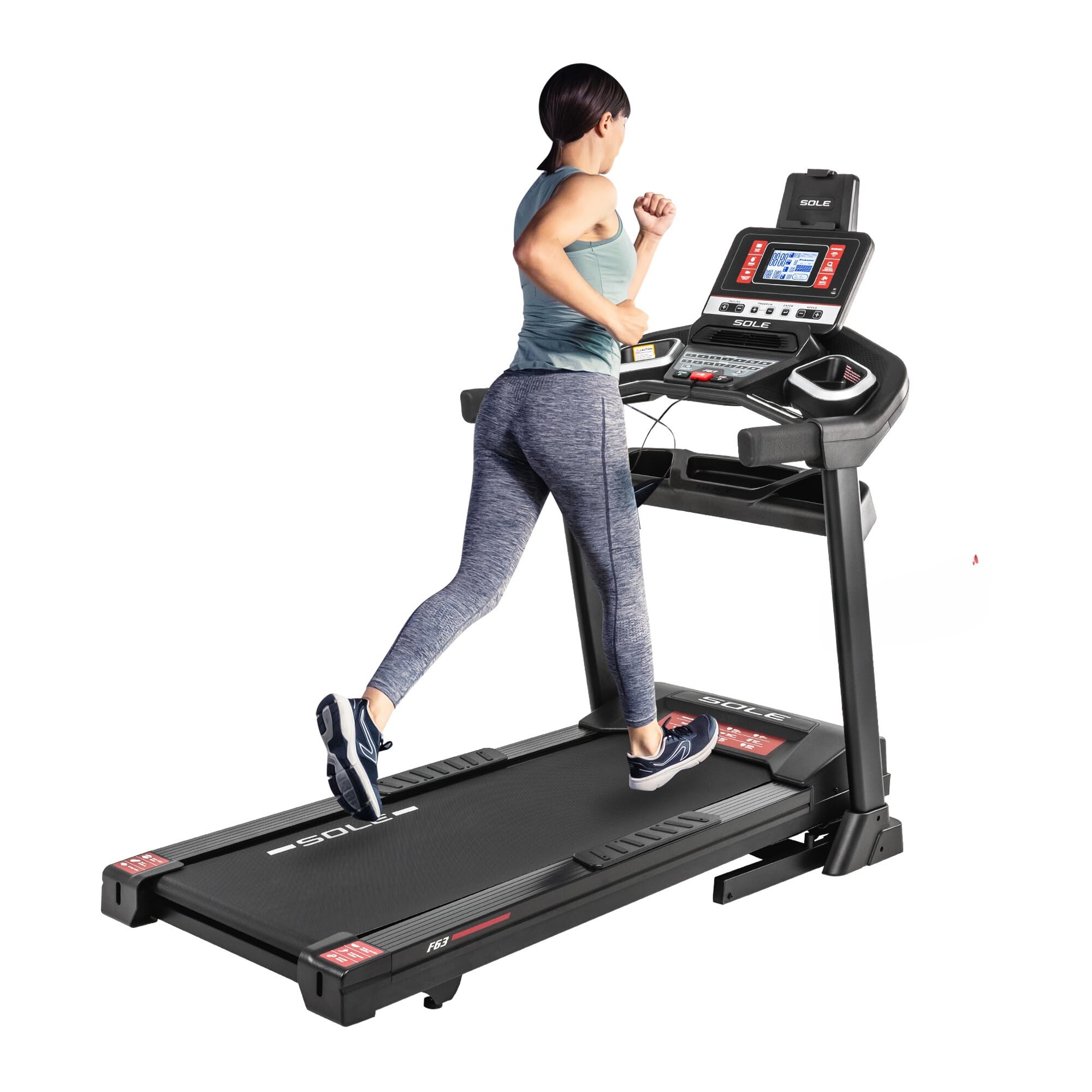 Incline Sole F63 Programs Sole Treadmill F63, Foldable Treadmills
