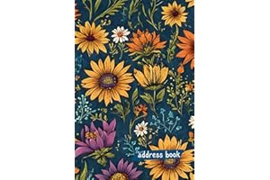 small address book: for purse 4x6 with alphabetical tabs.to record birthday,name,address,phone,email