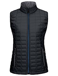 Little Donkey Andy Women's Puffer Vest, Lightweight