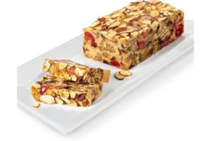 Beatrice Bakery Co. Premium Amaretto Fruitcake, Grandma's Baked Fresh Delicious Dessert Made With Fruit and Nuts With Amaretto and A Touch of Brand, Est. 1917 (16 oz Cellophane)