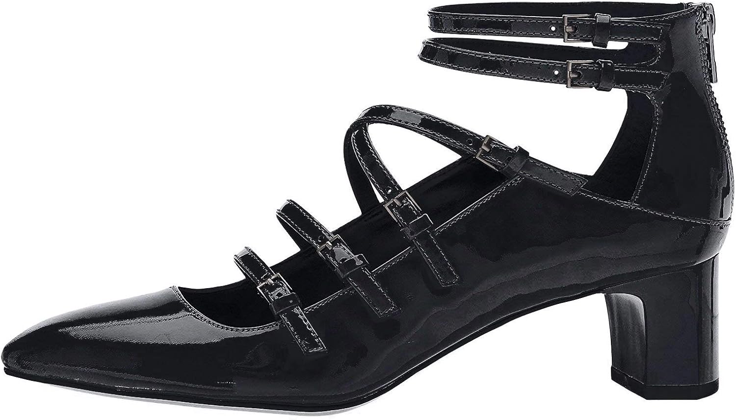 calvin klein patent leather heels