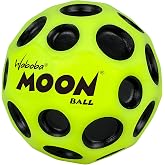 Waboba Moon Ball &ndash; am H&ouml;chsten Springender Gummiball &ndash; Patentiertes Original-Design &ndash; Ballkrater Erzeugen beim Aufprall EIN knallendes Ger&auml;usch &ndash; Leicht Greifbar &ndash; Flummies f&uuml;r Kinder