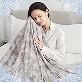 CHOSHOME Cooling Blanket King Size, Double Sided Cold Effect Arc-Chill Q-Max>0.5 Cooling Blankets for Hot Sleepers and Night Sweats, Lightweight Cold Breathable Summer Bed Blanket, 108" x 90", Grey
