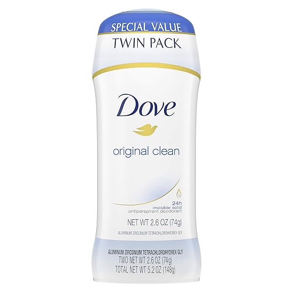 DOVE ANTIPERSPIRANT DEODORANT 24-HOUR SWEAT PROTECTION ORIGINAL CLEAN...