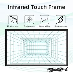 Senisway 55-Inch Multi-Touch IR Panel, 20 Point