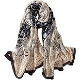 YMXHHB Silk Scarf Mulberry Silk Fashion Scarves Long Lightweight Shawl Wrap …